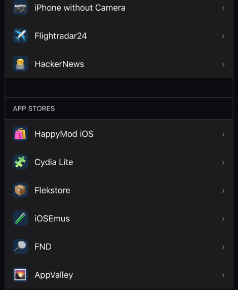 ios tweaks